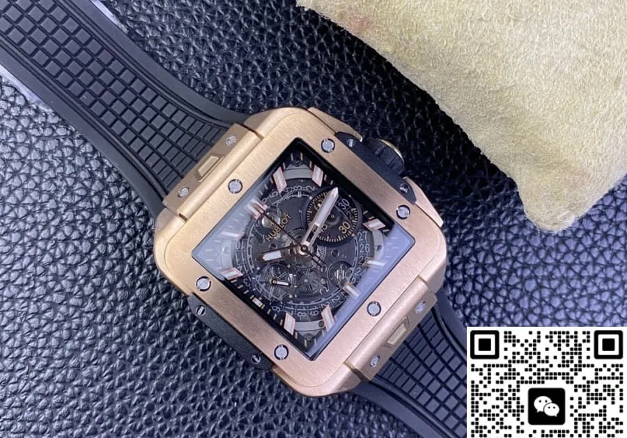 BB Factory Hublot SQUARE BANG UNICO 821.OX.0180.RX 1:1 Best Edition Replica Watch